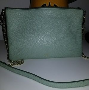 Fossil Mint Green Crossbody Bag